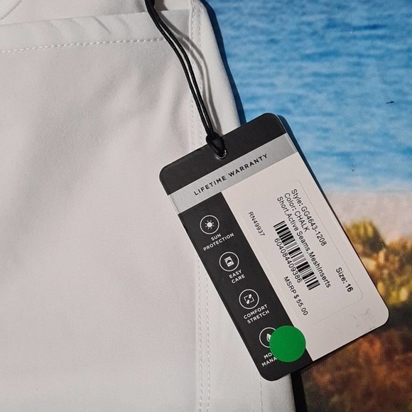 Tail White Label Shorts Size‎ 16 NWT - Picture 4 of 5